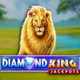 Try Diamond King Jackpots slot by SpinPlay Games on wilds-robin.pl – logo image