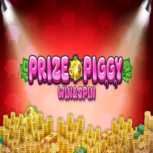 Prize Piggy Win & Spin online game logo by Inspired Gaming on wilds-robin.pl