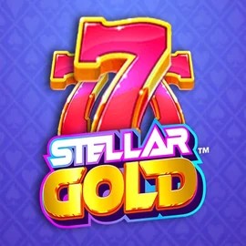 Slots logo of Stellar Gold from Snowborn Games at Wild Robin Casino